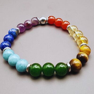 Full Spectrum Chakra Gemstone Bracelet
